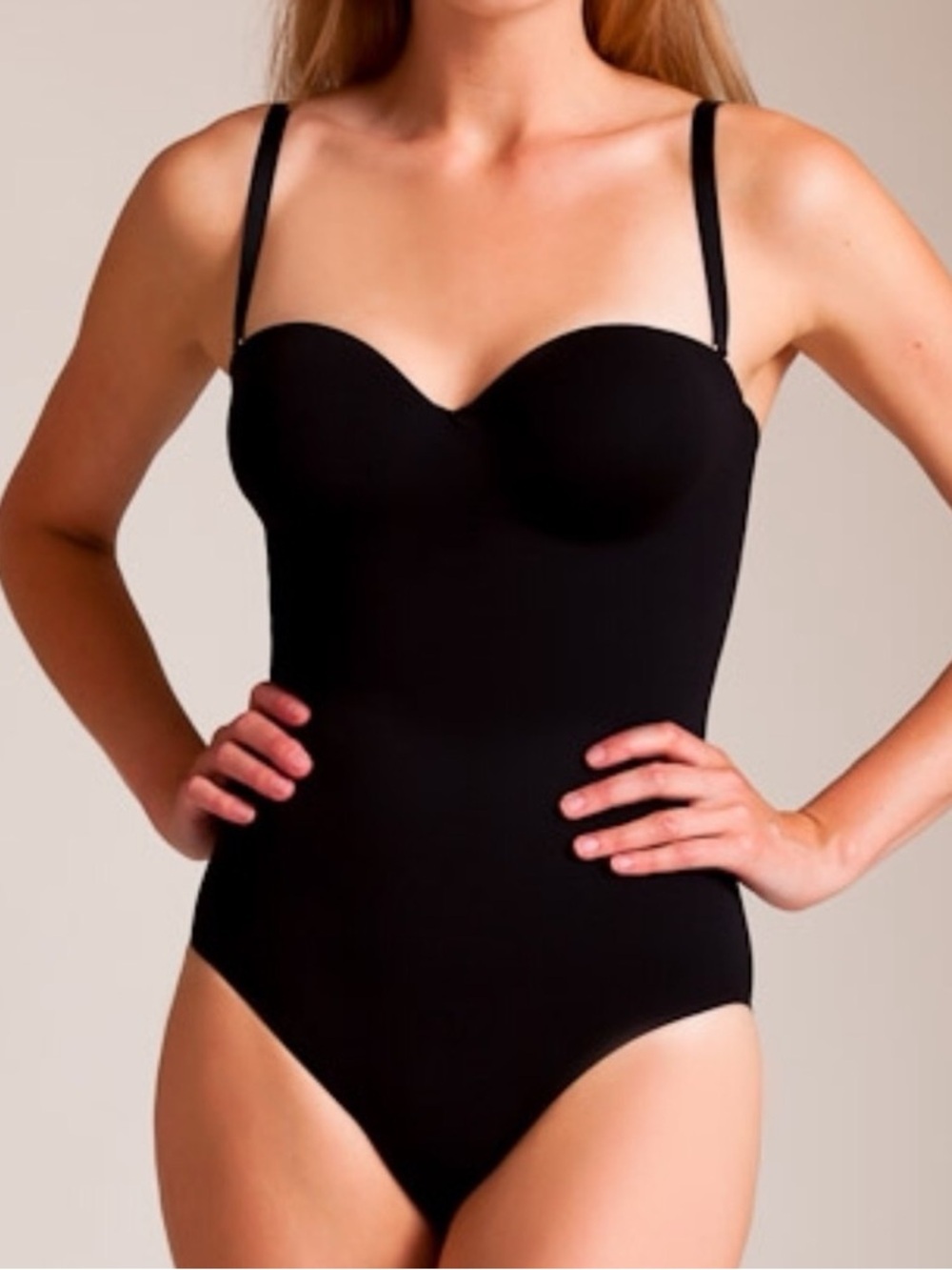 Wolford • Essentials Molded Forming Swimsuit one piece black swimbody D cup